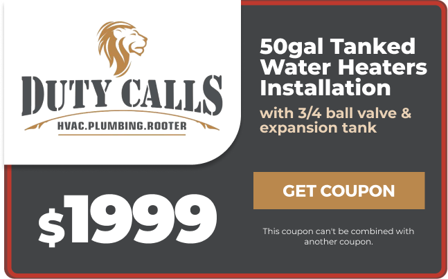 Duty Calls Plumbing team and recent work moments